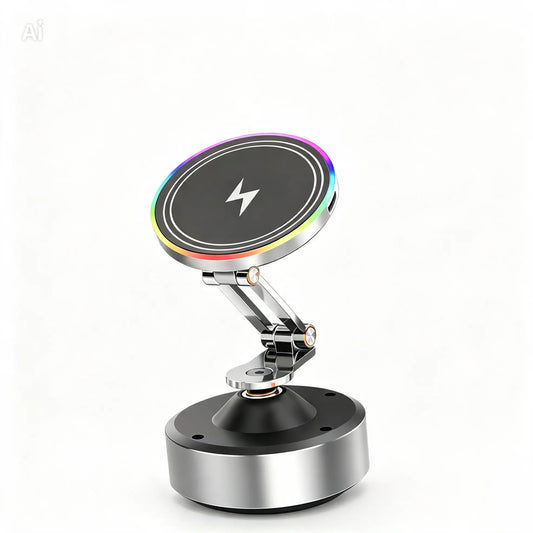 Smart Vacuum Magnetic Phone Mount